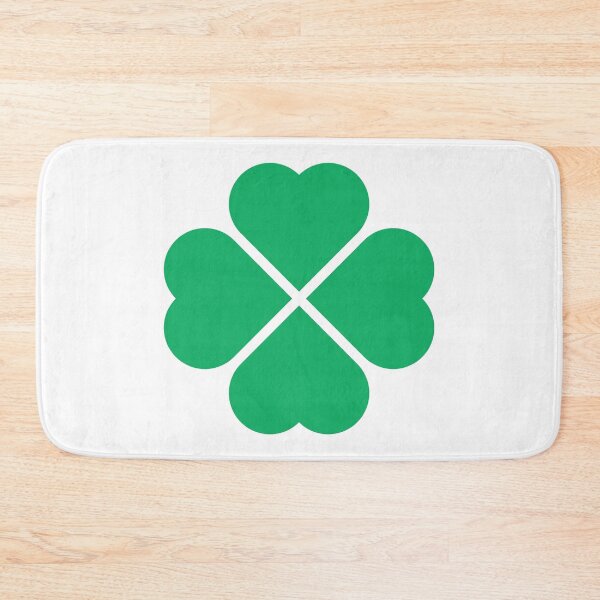 Item preview, Heart shaped green clover design designed and sold by Luca Marella.