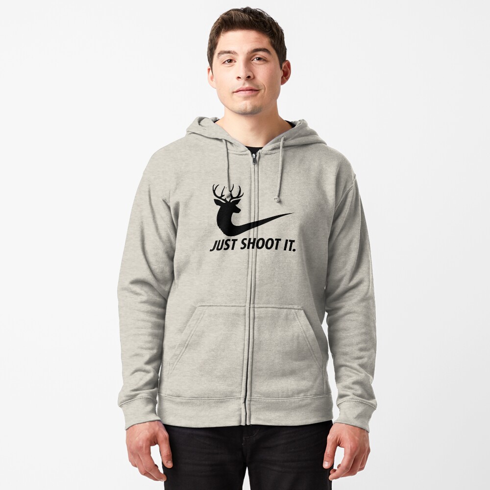 just shoot it hoodie