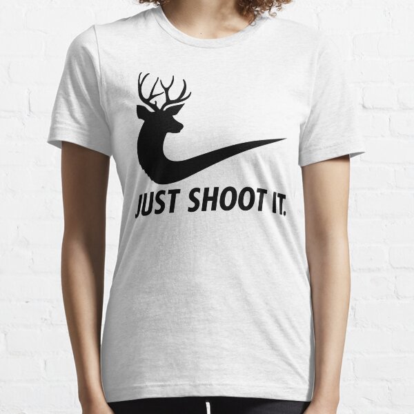 Schießen Sie es lustig Jagd Nike Deer Fashion Essential T-Shirt