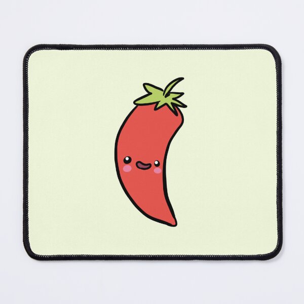 Item preview, Cute red hot pepper illustration  designed and sold by Yarafantasyart.