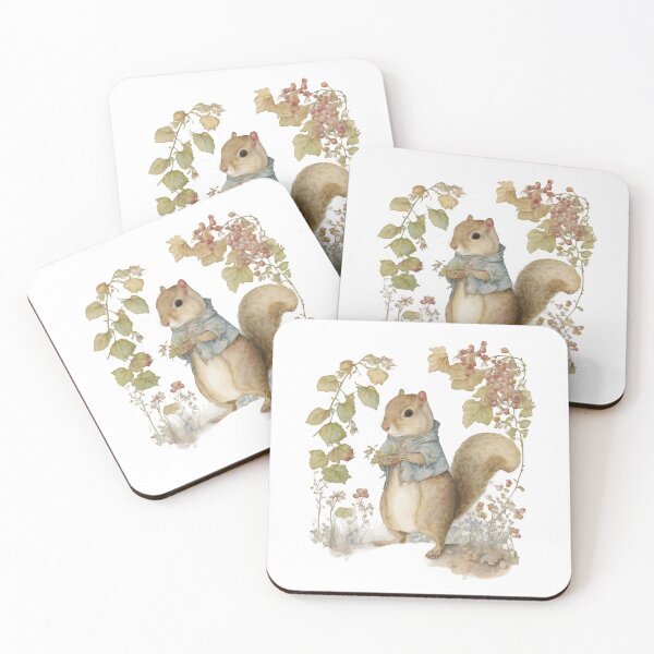 Item preview, Squirrel in garden designed and sold by dzineNJ.