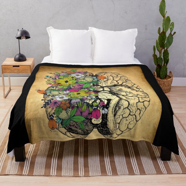 Item preview, Flower Human Brain anatomy designed and sold by ProtonProject.