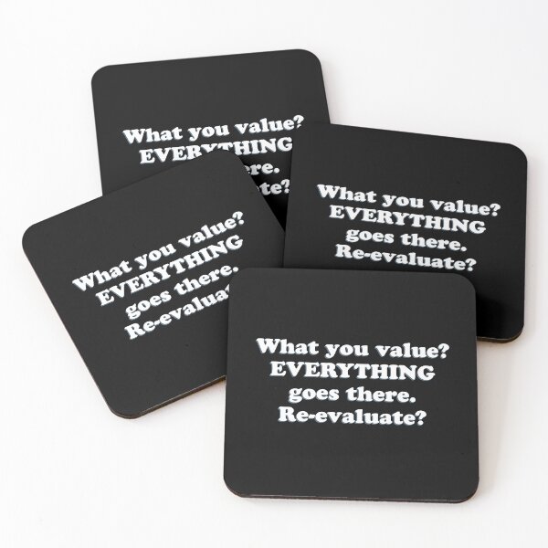 Item preview, (WF)  What do you value? designed and sold by greatvibes4u.