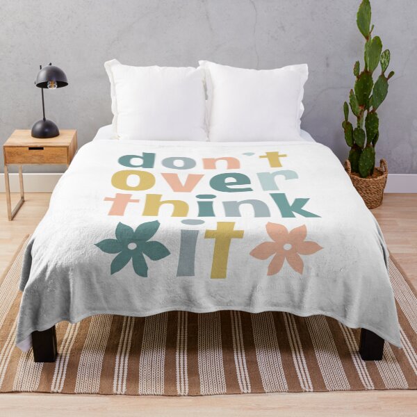 Item preview, Don't Over Think It designed and sold by MOONINSPIRATION.