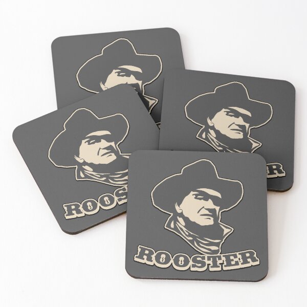 Item preview, Rooster - Jon Wayne as Rooster Cogburn from True Grit designed and sold by robotrobotROBOT.