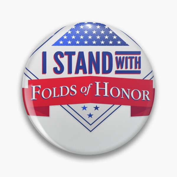 Item preview, I Stand With Folds Of Honor  designed and sold by henlinejohnny.