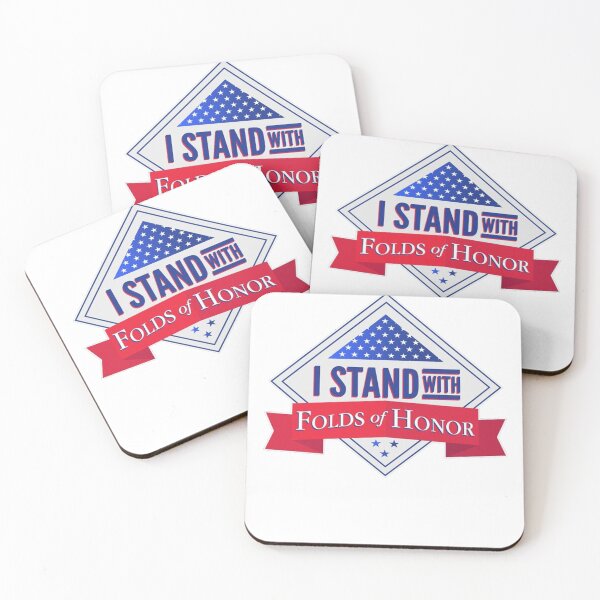 Item preview, I Stand With Folds Of Honor  designed and sold by henlinejohnny.
