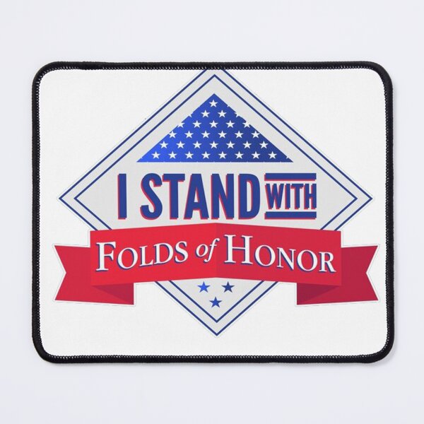 Item preview, I Stand With Folds Of Honor designed and sold by henlinejohnny.