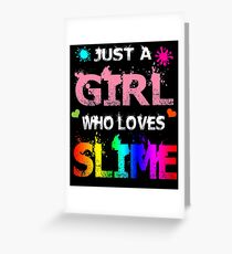Slime Greeting Cards Redbubble