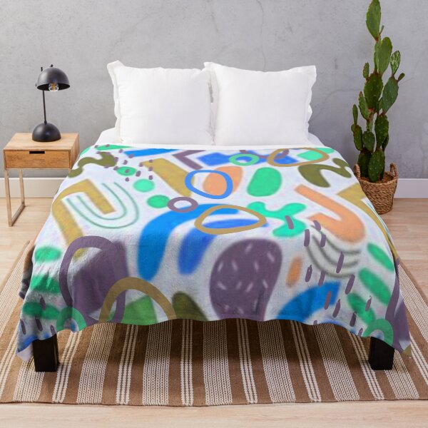 Item preview, Art is Life Abstract Design Psychedelic Graphic Design, Abstraction, bold colorful abstract playful design inspired by nature designed and sold by Adri Barnard.