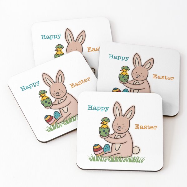 Item preview, Happy Easter - Easter Bunny designed and sold by Zeewind.