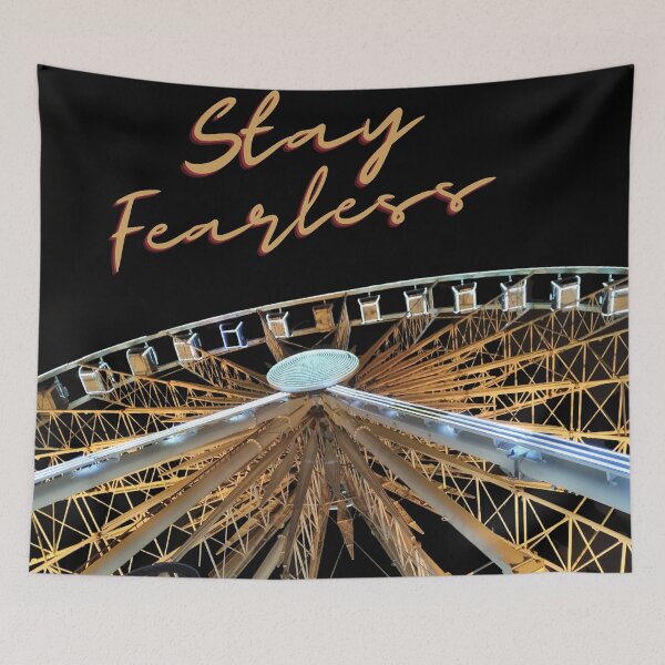 Item preview, Ferris Wheel Big Wheel Stay Fearless  designed and sold by Meekly-Shop.