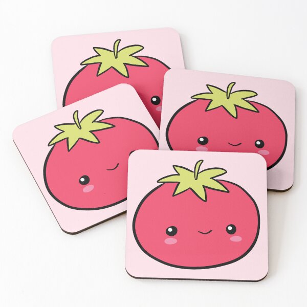 Item preview, Kawaii tomato illustration  designed and sold by Yarafantasyart.