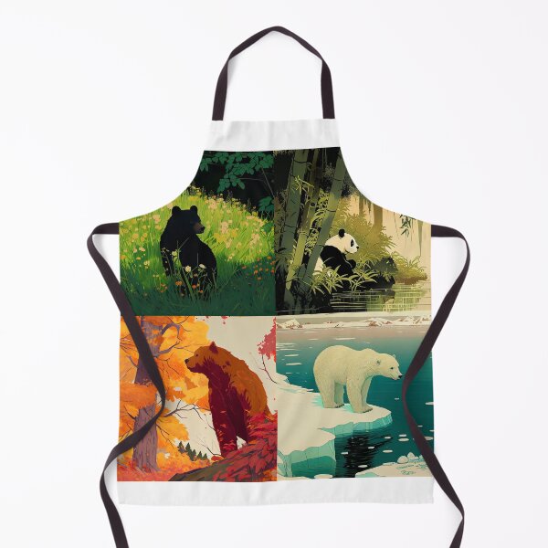 Item preview, Bears in four seasons designed and sold by LonelyKraken.