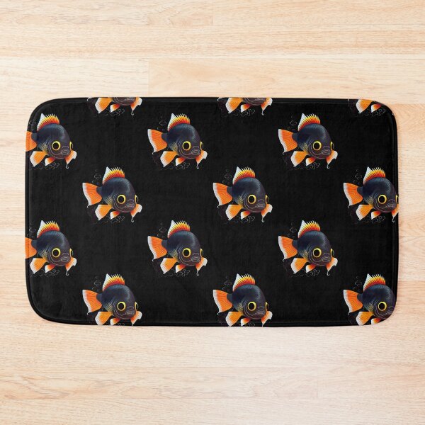 Item preview, beautiful black and orange fish designed and sold by Surya Puranik.