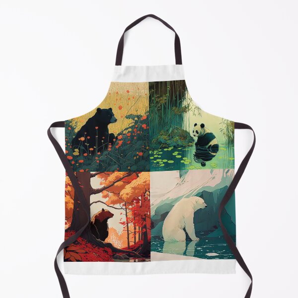 Item preview, Bears in four seasons designed and sold by LonelyKraken.