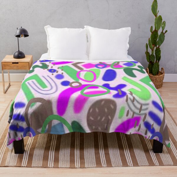Item preview, Art is Life Abstract Design Psychedelic Graphic Design 2, Abstraction, bold colorful abstract playful design inspired by nature designed and sold by Adri Barnard.