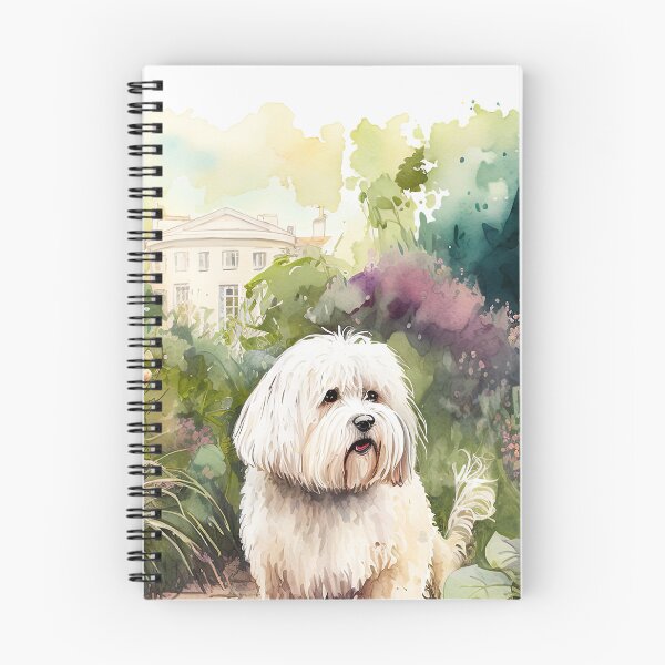 Item preview, Coton de Tulear Dog Owner Gift - Watercolor Illustration designed and sold by Shmueli Bell.
