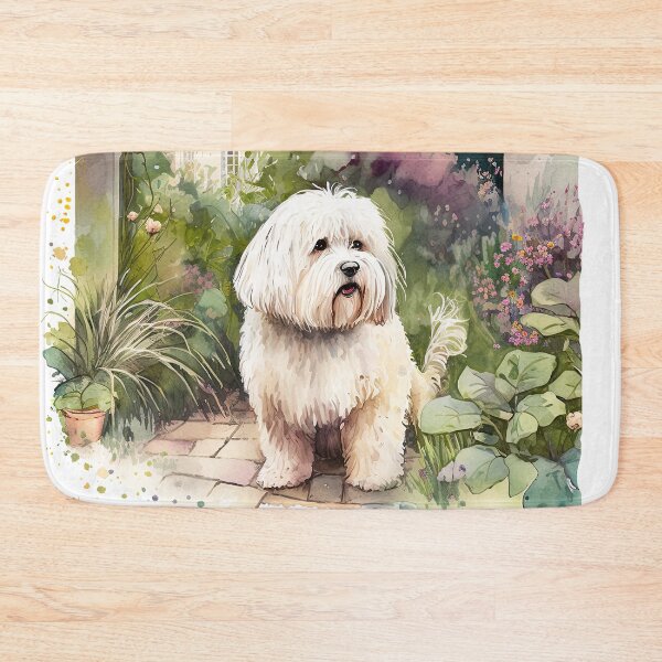 Item preview, Coton de Tulear Dog Owner Gift - Watercolor Illustration designed and sold by Shmueli Bell.
