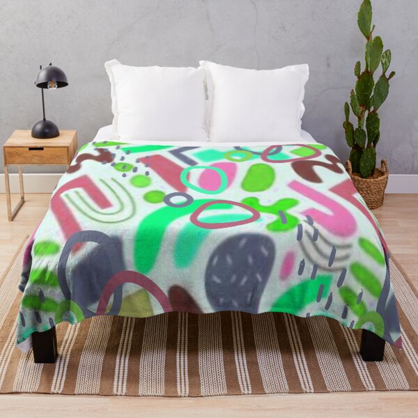 Item preview, Art is Life Abstract Design Psychedelic Graphic Design 3, Abstraction, bold colorful abstract playful design inspired by nature designed and sold by Adri Barnard.