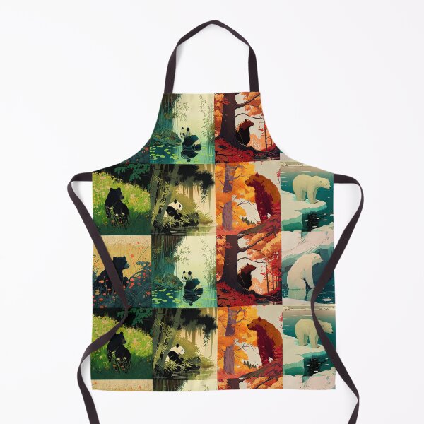 Item preview, Bears in four seasons designed and sold by LonelyKraken.