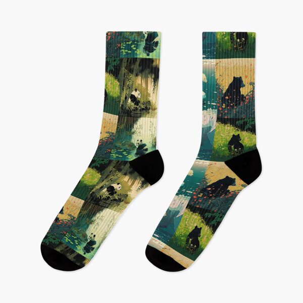 Item preview, Bears in four seasons designed and sold by LonelyKraken.