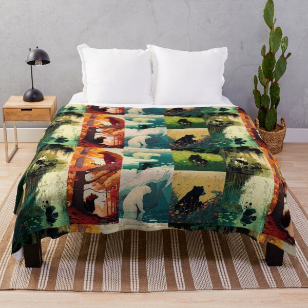 Item preview, Bears in four seasons designed and sold by LonelyKraken.