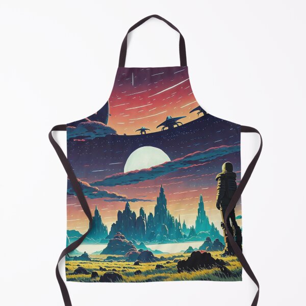 Item preview, Fantasy alien landscape art designed and sold by Nakumis-shop.