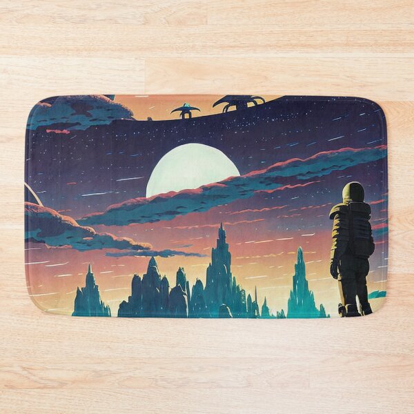 Item preview, Fantasy alien landscape art designed and sold by Nakumis-shop.