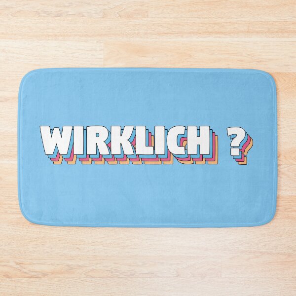 Item preview, Wirklich  (Really?) designed and sold by UniqueDesignHub.