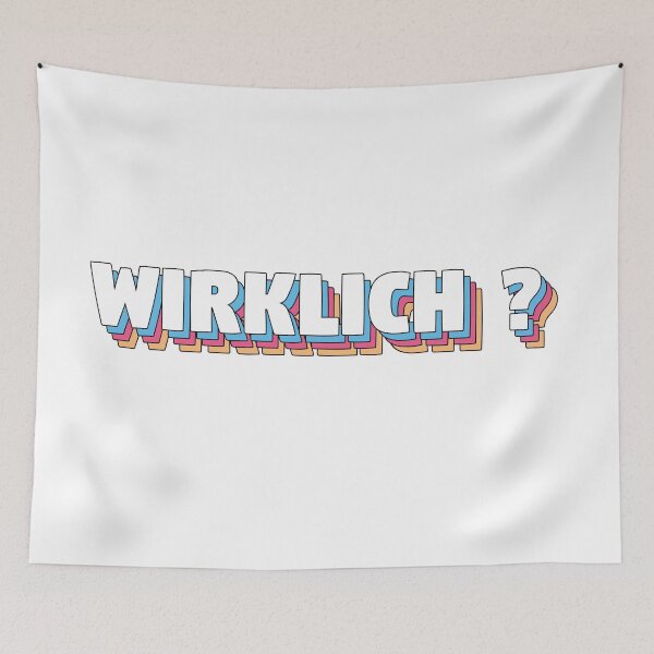 Item preview, Wirklich  (Really?) designed and sold by UniqueDesignHub.
