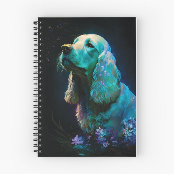 Item preview, Golden Cocker Spaniel stardust portrait designed and sold by HookedOnDogz.