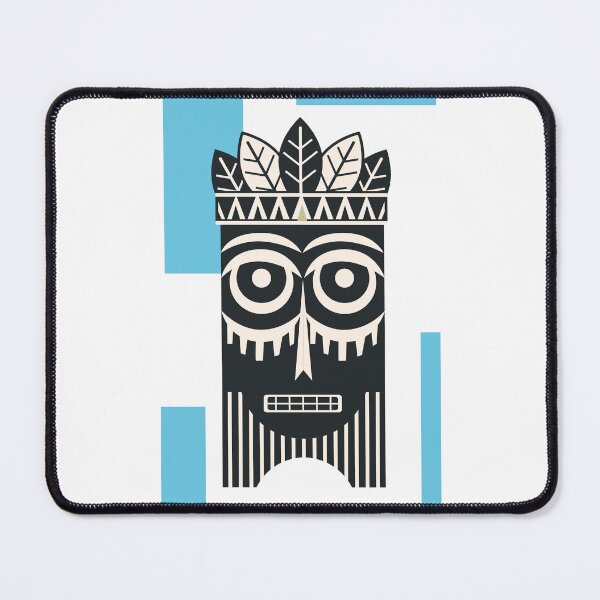 Item preview, African art blue designed and sold by xkiyal Art.