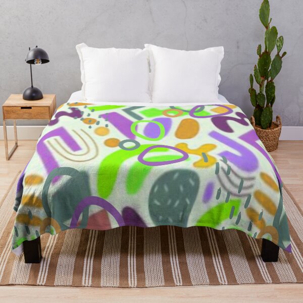 Item preview, Art is Life Abstract Design Psychedelic Graphic Design 4, Abstraction, bold colorful abstract playful design inspired by nature designed and sold by Adri Barnard.