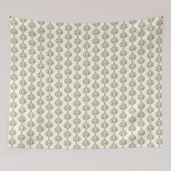 Item preview, Cute garlic illustration  designed and sold by Yarafantasyart.