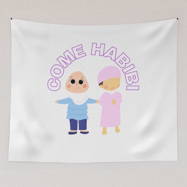 Aperçu de l'œuvre VENEZ HABIBI créée et vendue par Trendytstore.