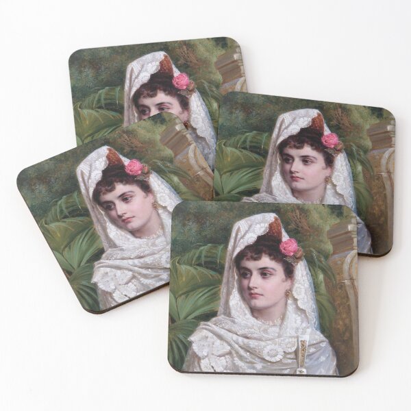Item preview, Ready for the Party (1878) - John Bagnold Burgess designed and sold by SALON DES ARTS.