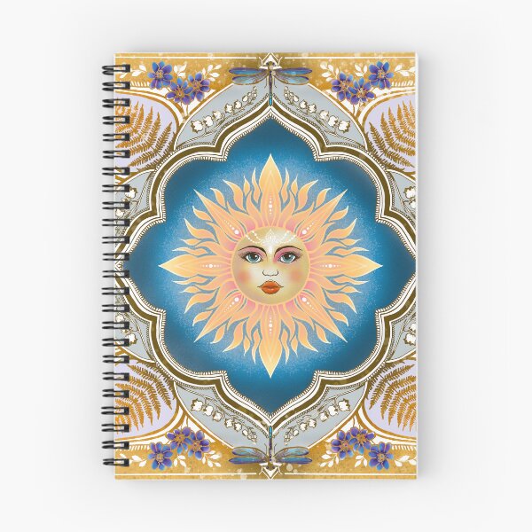 Item preview, Mandala with sun and flora elemnets designed and sold by Hennagirl.