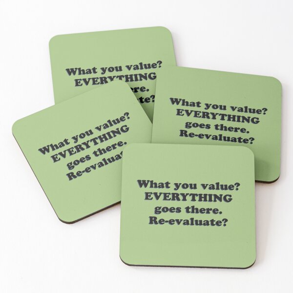 Item preview, (BF)  What do you value? designed and sold by greatvibes4u.