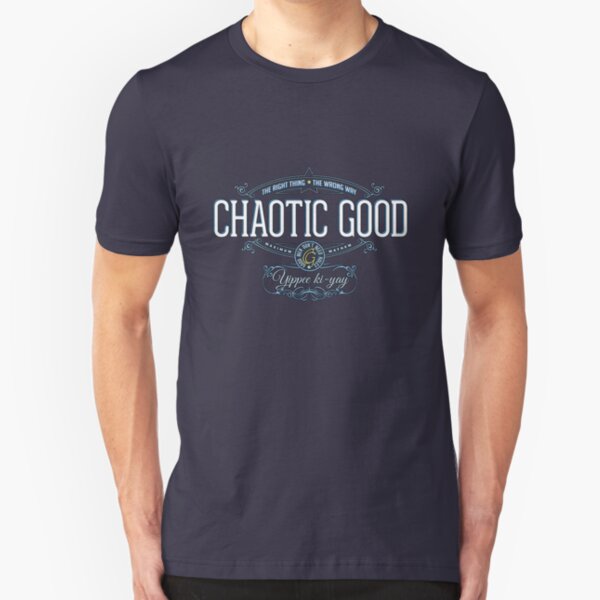 Chaotic Good Slim Fit T-Shirt