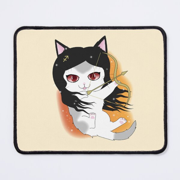 Item preview, Zodiac Astrology Horoscope Star Sign Cat - Sagittarius designed and sold by akwl-design.