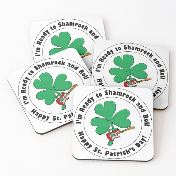 Item preview, Shamrock and Roll (textured version) designed and sold by toolongdidntdraw.
