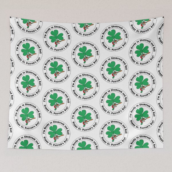 Item preview, Shamrock and Roll (textured version) designed and sold by toolongdidntdraw.