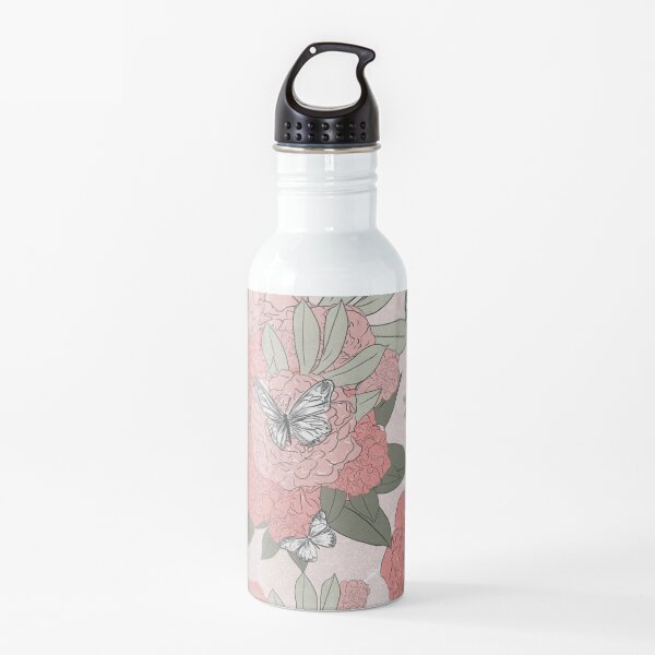 Peony patterns Water Bottle