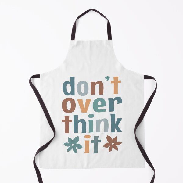 Item preview, Don't Over Think It - vintage colors designed and sold by MOONINSPIRATION.