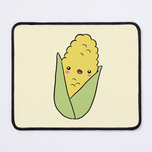 Item preview, Kawaii corn illustration  designed and sold by Yarafantasyart.