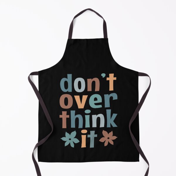 Item preview, Don't Over Think It - vintage colors designed and sold by MOONINSPIRATION.