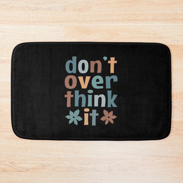 Item preview, Don't Over Think It - vintage colors designed and sold by MOONINSPIRATION.