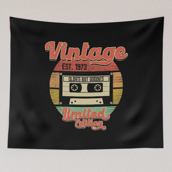 Item preview,  Vintage Retro 1973 Cassette Tape Oldies But Goodies Limited Edition  designed and sold by Whimsical  Thinker.