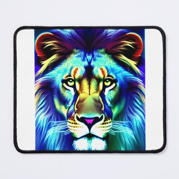 Item preview, Azure Lion's Majesty designed and sold by Beto Santos.